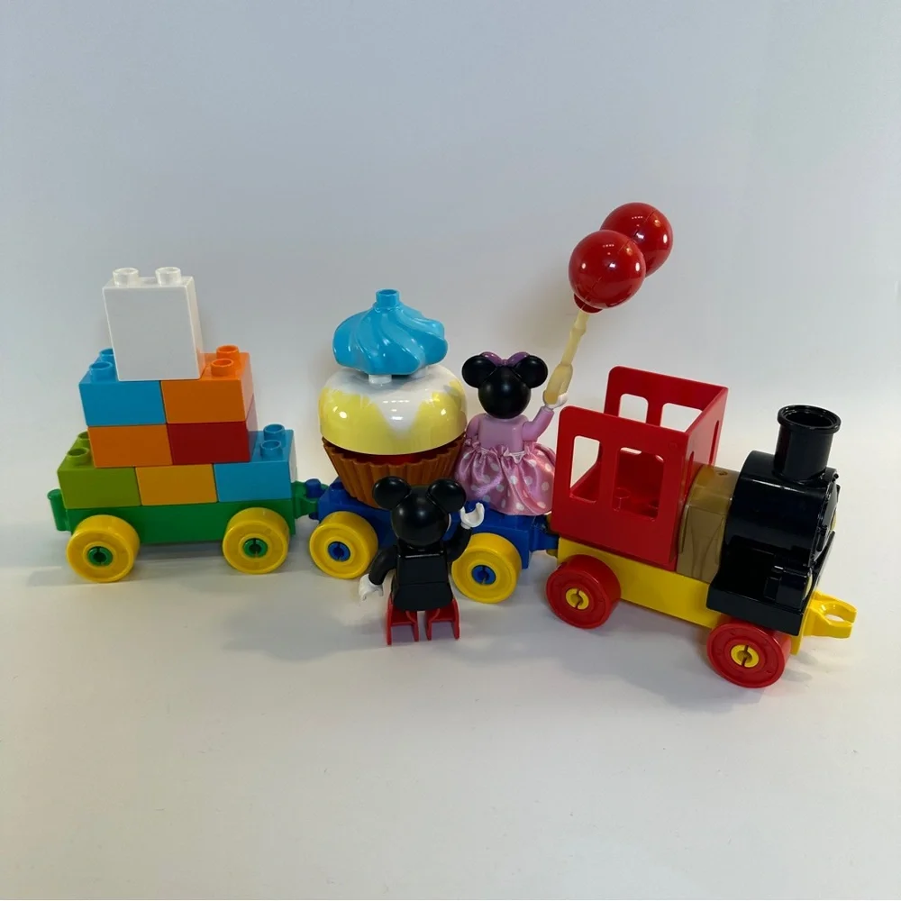 Lego Duplo Mickey Minnie Disney Birthday Train Near Complete‎